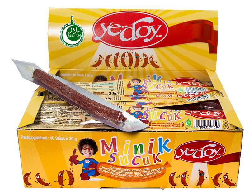 YEDOY MINI SUCUK BIFI SUCUK 30G/STK