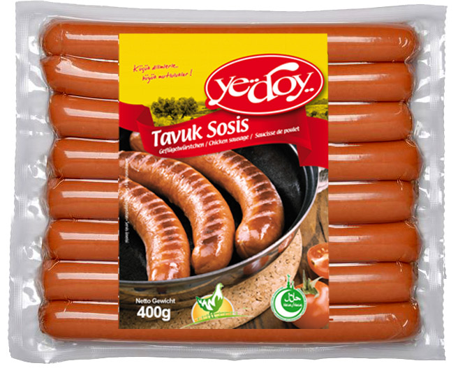 YEDOY TAVUK SOSIS 400G VACUM