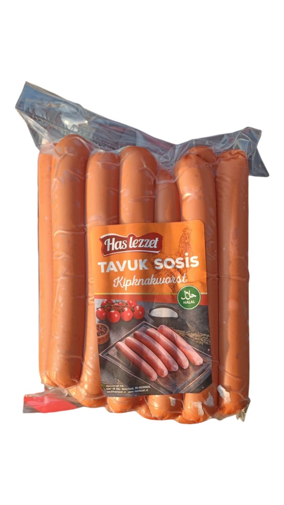 HAS LEZZET TAVUK SOSIS 1000GR