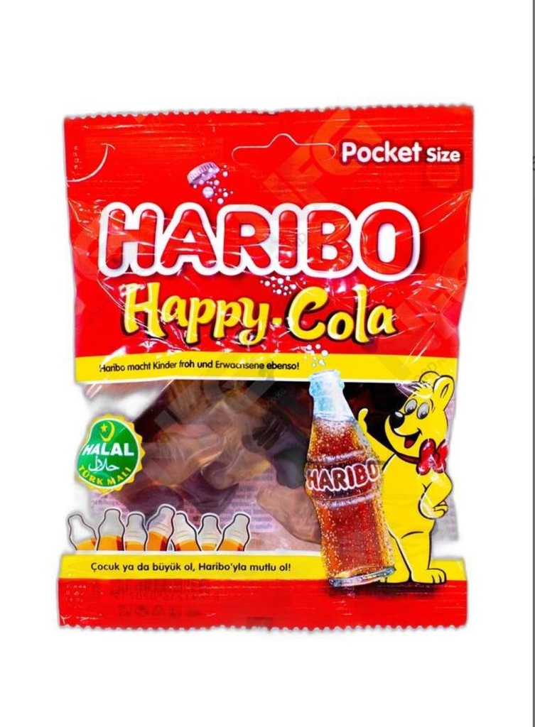 Helal Haribo Happy Cola (24x100Gr) Sonderpreis