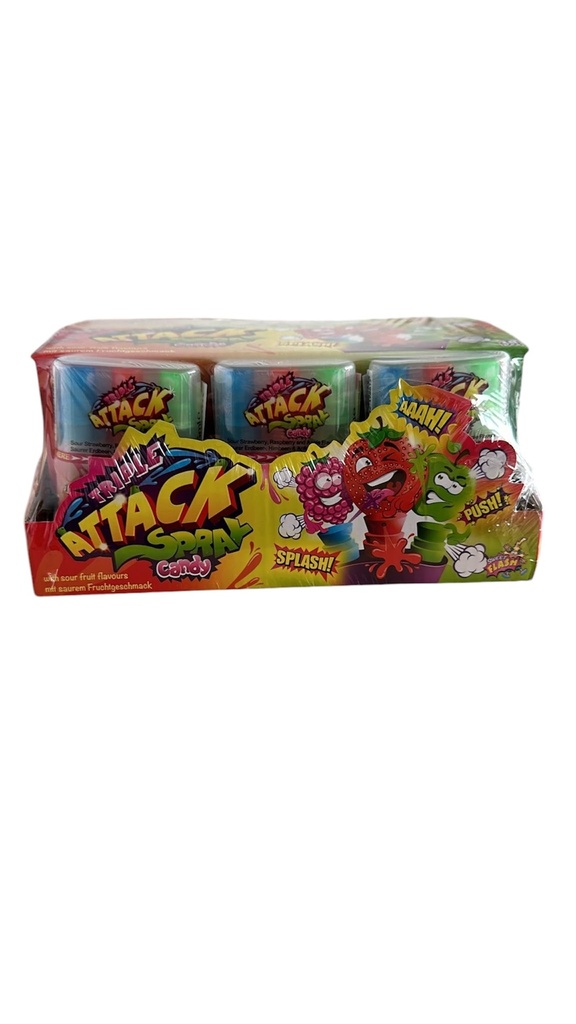Sweet Flash Triple Attack Candy Spray (18*15ML)