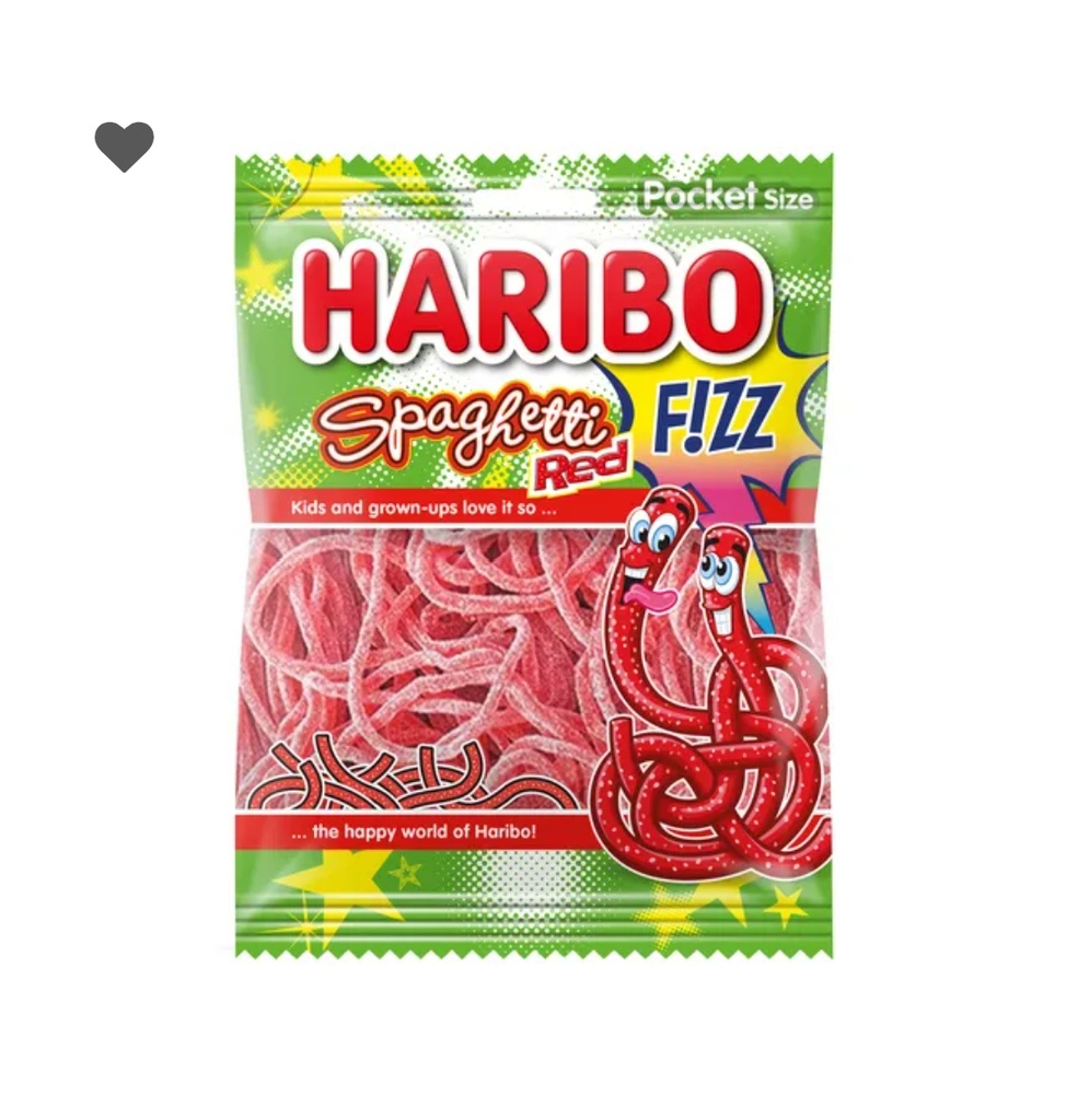 HELAL HARIBO SPAGHETTI RED FIZZ BE (28X70GR) SONDERPREIS