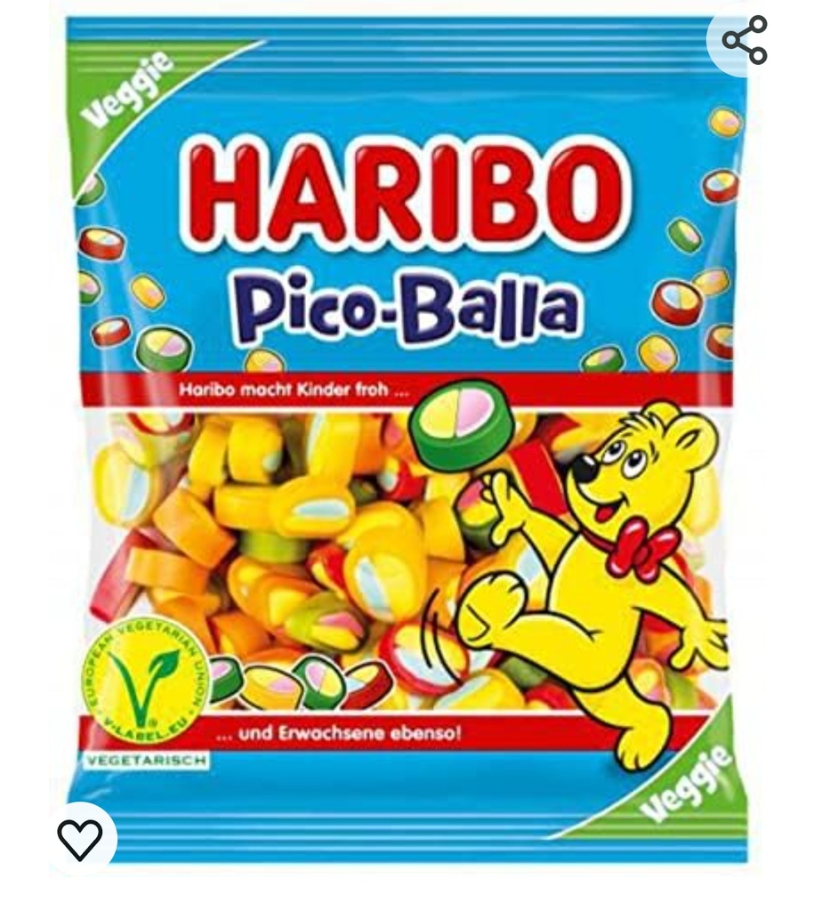 HARIBO PICO-BALLA VEGETARISCH (28*85G)