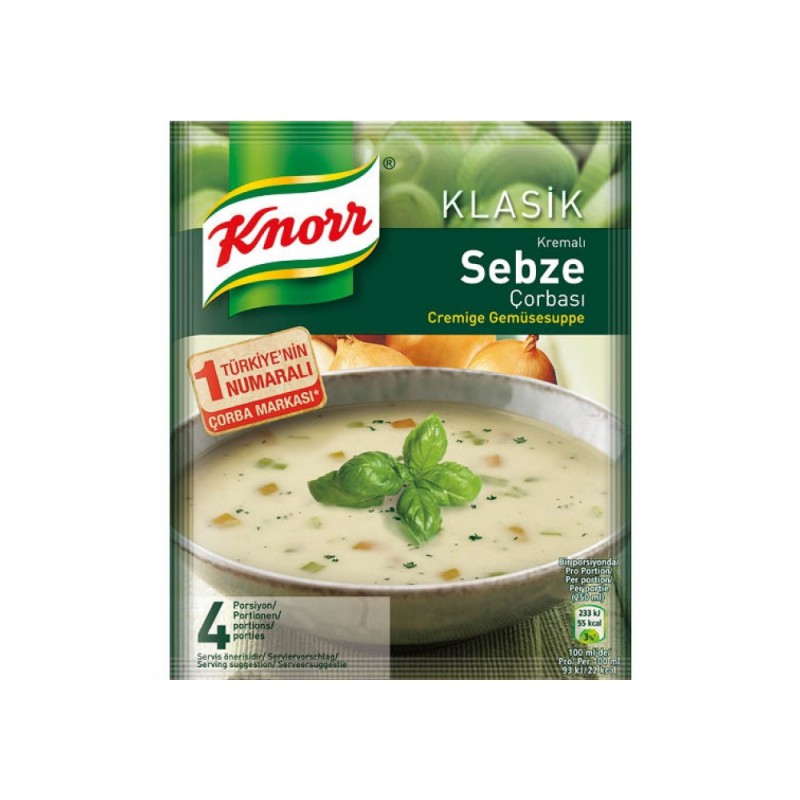 Knorr Kremali Sebze Corbasi (12x65Gr)