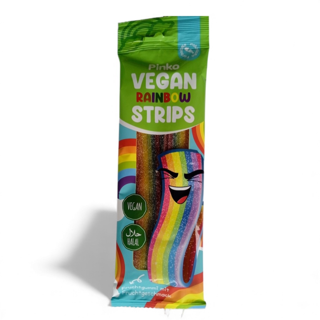 PINKO VEGAN STRIPS RAINBOW (160GR X 24)