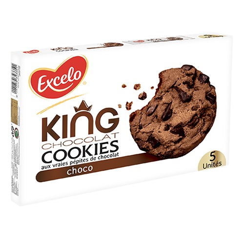 EXCELO KING COOKIES CHOCOLATE (5 X 48GR) X 24