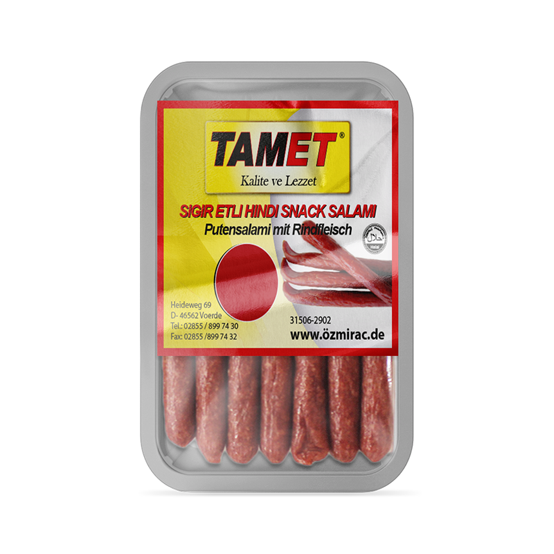 TAMEK SNACK SALAMI (150GR * 12)