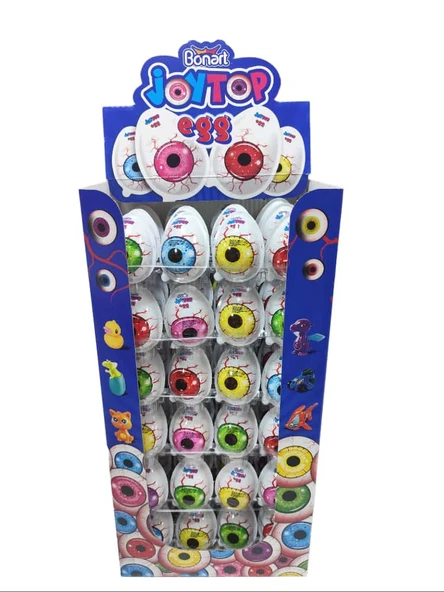JOYTOP EYES EGG STAND + SUPRISE (20GR X 72)