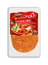 [YD1773] YEDOY ACILI TAVUK GOGSU 150G