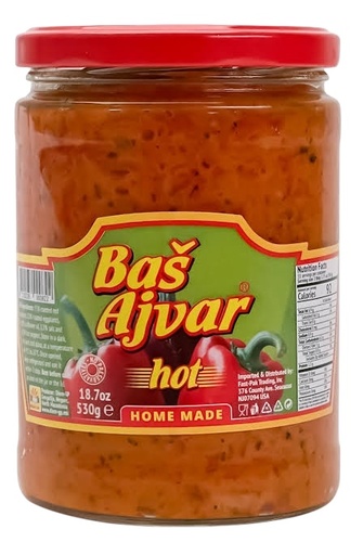[BAL41006] BAS AJVAR HOT (530GR*12)