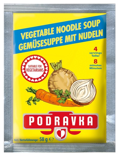 [BAL23565] PODRAVKA GEMUSESUPPE (SEBZE CORBASI) (58gr x 35)