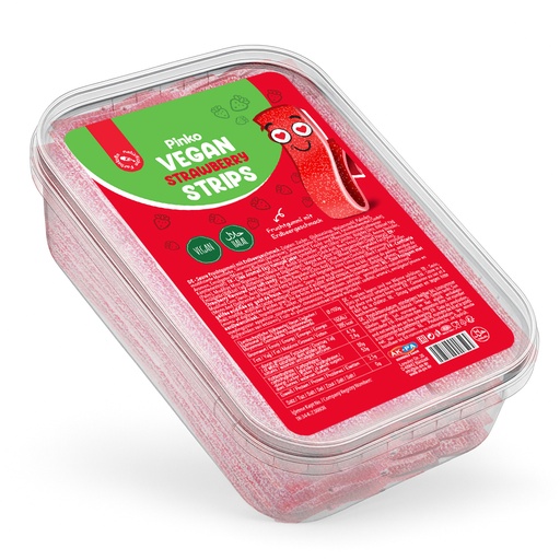 [AK60300] PINKO VEGAN STRIPS CILEKLI SCHALE (200GR X 16)