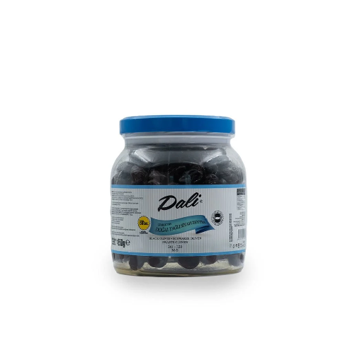 DALI Y. SELE SIYAH ZEYTIN 261-320 MAVI PET (850GR X 6)