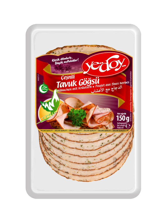 YEDOY CESNILI TAVUK GOGSU 150G