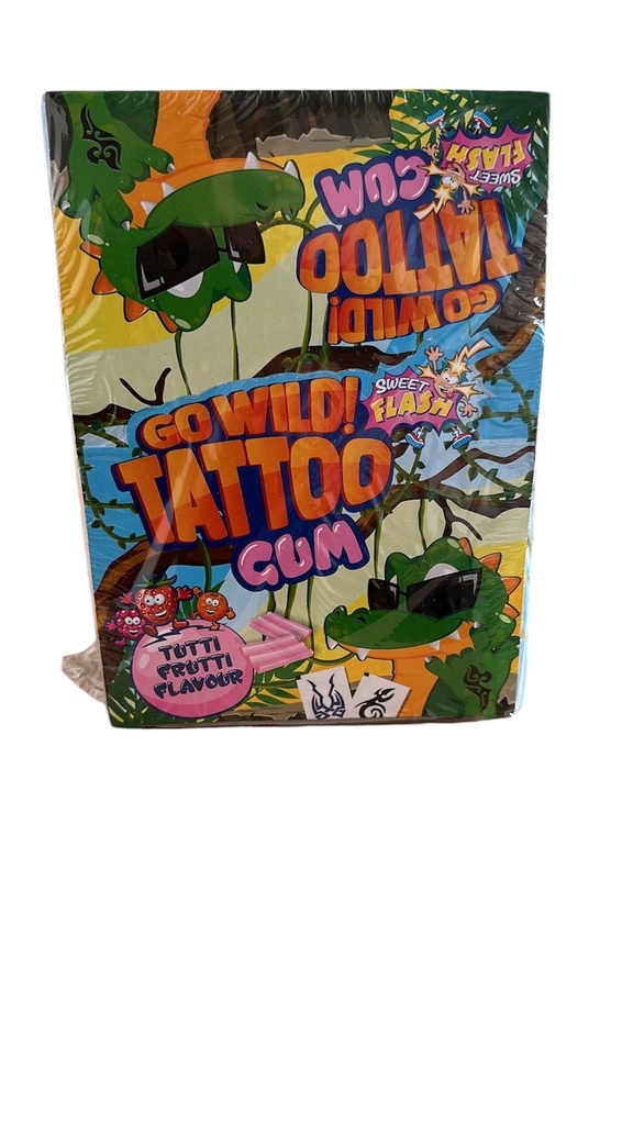 GO Wild Tatto Gum 200 pcs Display (200*2,5GR)