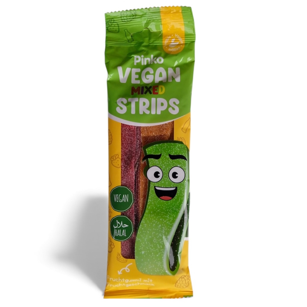 PINKO VEGAN STRIPS MIXED (160GR X 24)