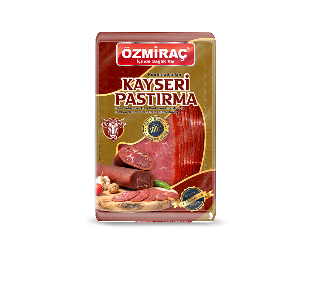 OZMIRAC KAYSERI PASTIRMA (90GR * 12)