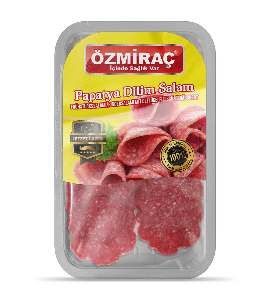 OZMIRAC PAPATYA DILIM (80GR * 12)