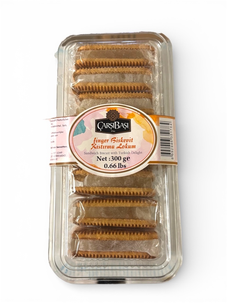 LOKUMLU SANDVIC BISKUVI (300GR X 20)