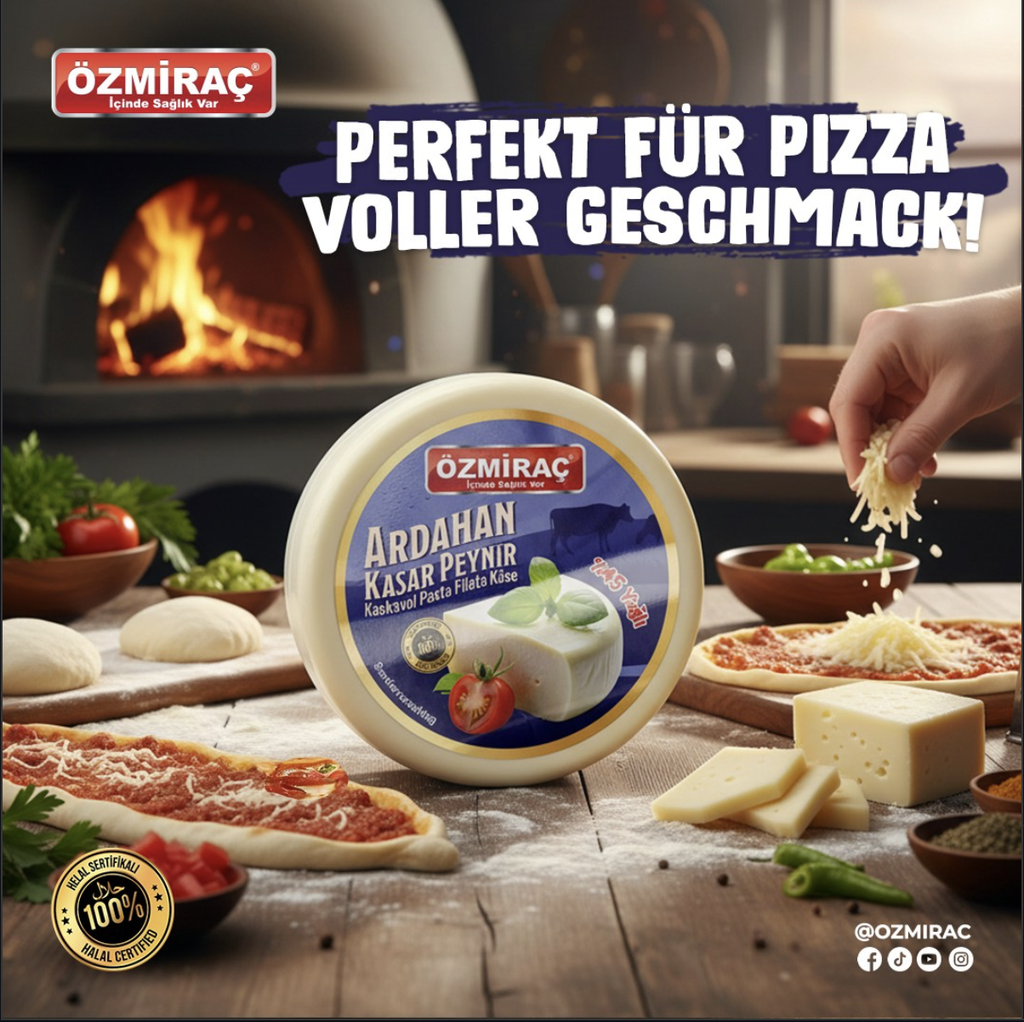OZMIRAC ARDAHAN KASHKAVAL PEYNIRI (400GR * 12)
