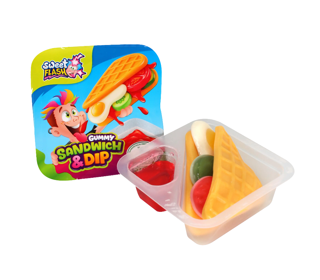 GUMMY SANDWICH & DIP (42GR X 12)