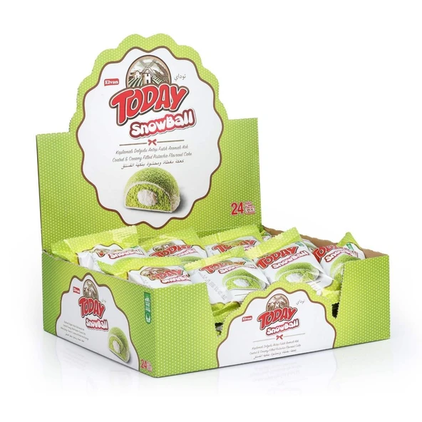 TODAY SNOWBALL PISTACHIO (24 X 50GR)