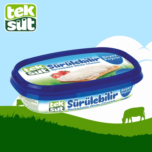 [AK09446] TEKSUT SURULEBILIR BEYAZ PEYNIR (180gr*12)
