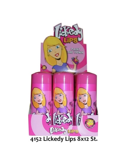 [AK13360] LICKEDY LIPS PAINTER CANDY ROLLER (60GR X 12)