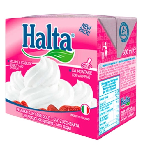 [BAL44002] HALTA S.DOLCI&TATLILAR İÇİN KREMA (12 X 500ML)