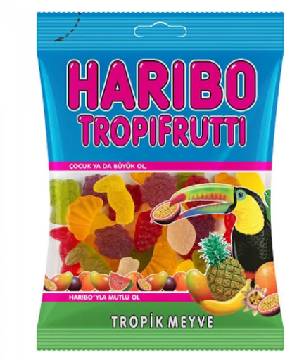 HELAL HARIBO TROPI FRUTTI (24X80GR)