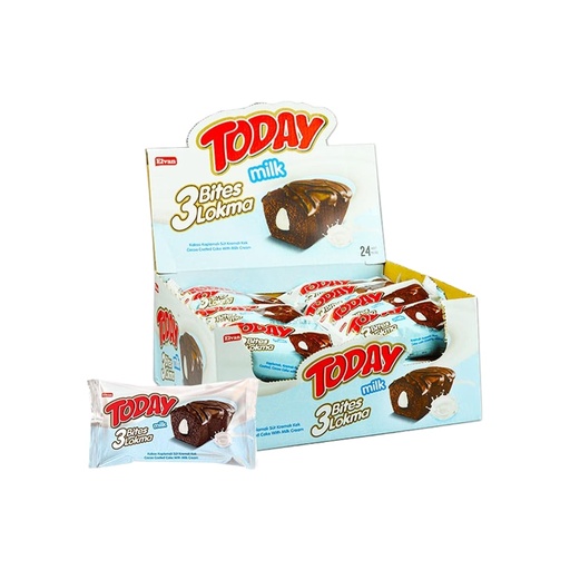[AK81102] TODAY 3 BITES MILKY (45GR X 24)