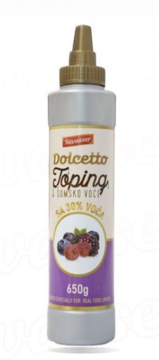 DOLCETTO TOPPING FOREST FRUITS %30 (8 X 650GR)