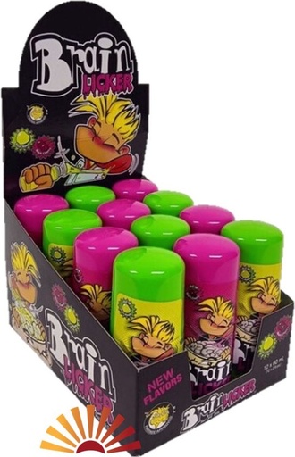 [AK13355] BRAIN LICKER CHERRY & APPLE ROLLER (60ML X 12)