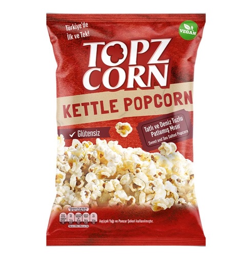 [GD1550160013] TOPZ CORN TATLI & DENIZ TUZLU (160GR X 12)